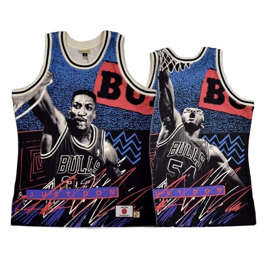 Men's Basketball Team Blue Jam Just Don Jersey