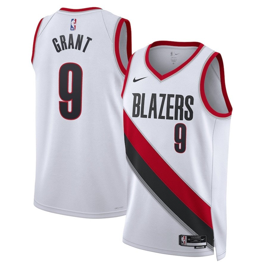 Jerami Grant 9 Portland Trail Blazers Unisex Swingman Jersey Association Edition White