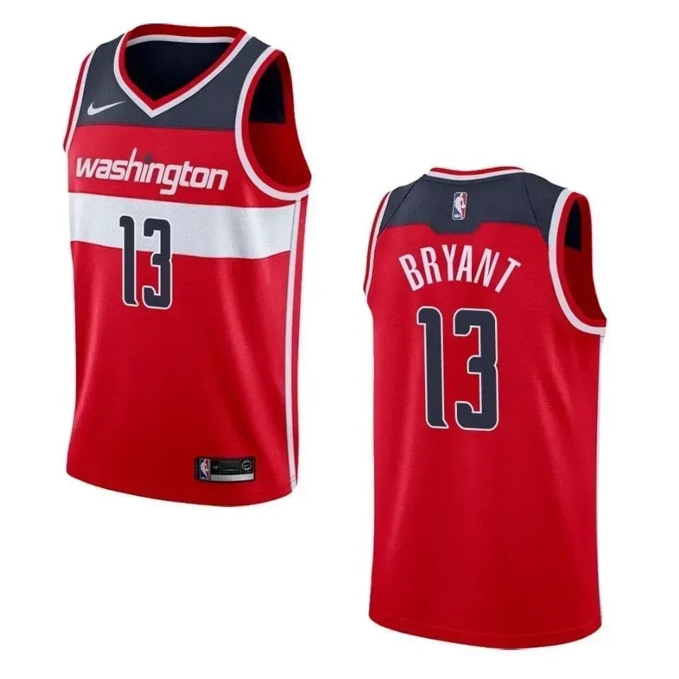 Men's Basketball Team 13 Thomas Bryant Icon Swingman Jersey - Red
