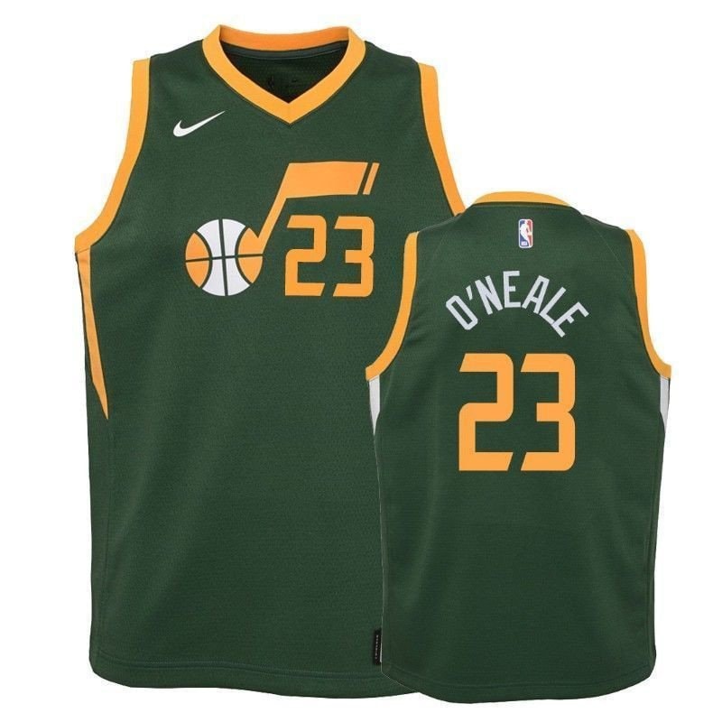 Youth Basketball Team Royce O'neale 23 Earned Green Jersey