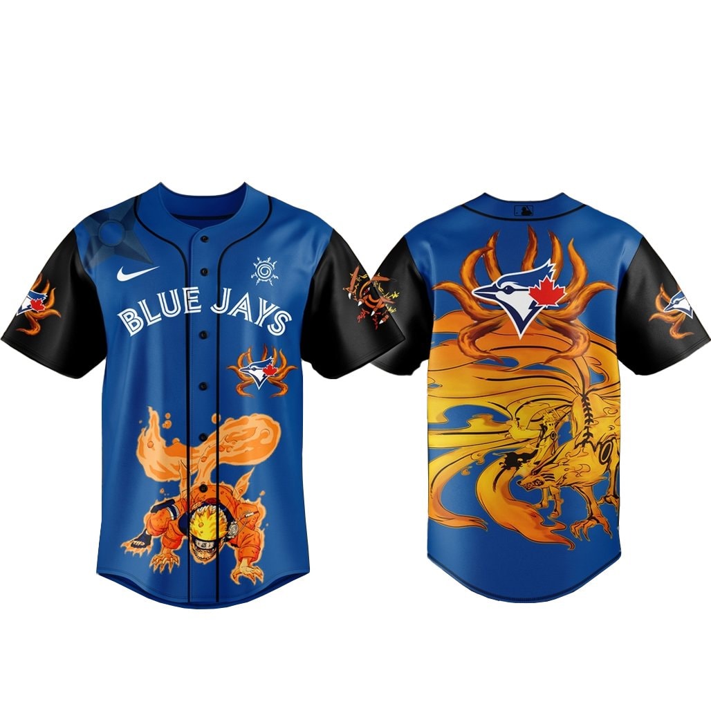 Baseball Team x Naruto Night 2026 Baseball Jersey Version 4