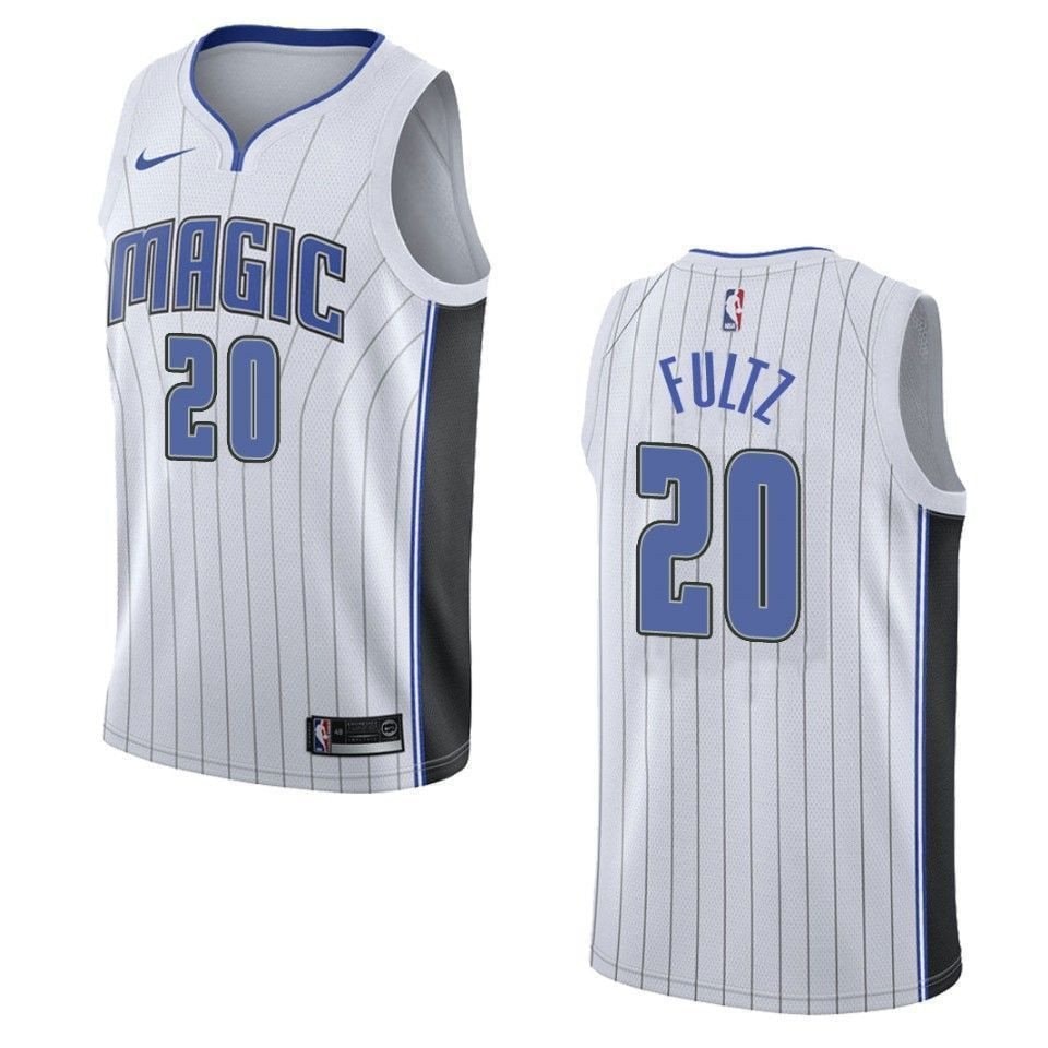 Men's Basketball Team 20 Markelle Fultz Association Swingman Jersey - White