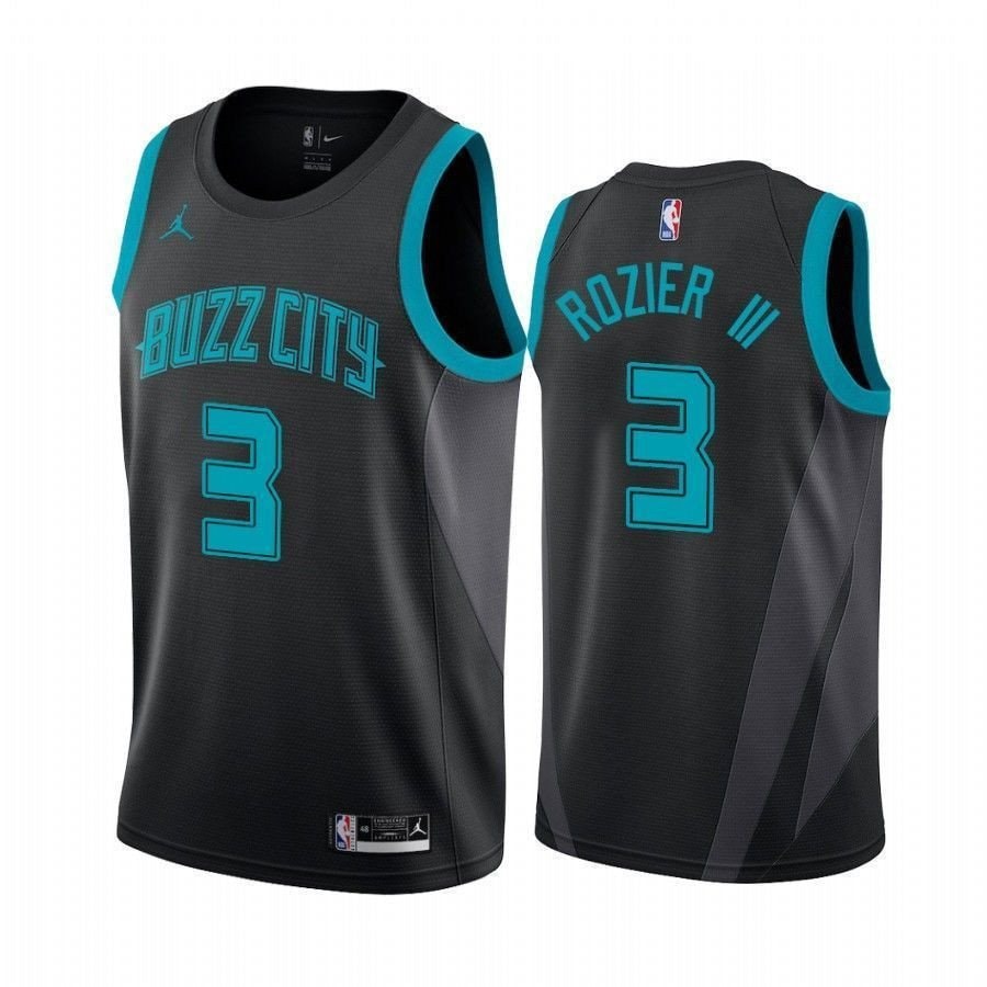 Charlotte Hornets Terry Rozier III #3 City Edition Men's Basketball Jersey Multicolor