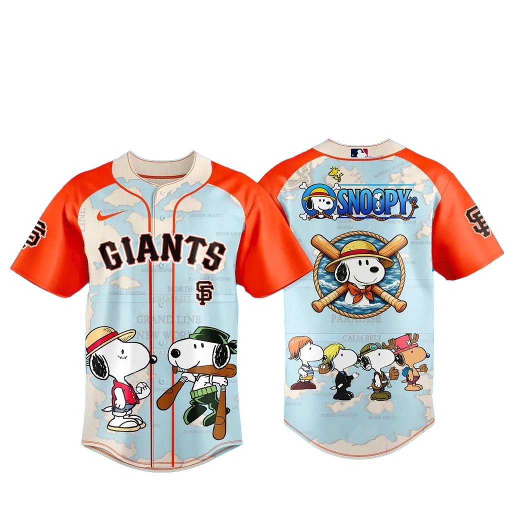 Baseball Team x Snoopy 2026 Baseball Jersey