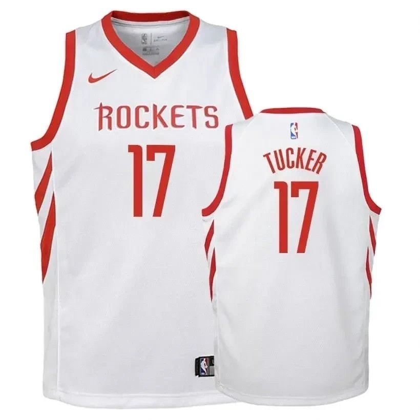 Youth Basketball Team P.j. Tucker 17 Association Edition White Jersey