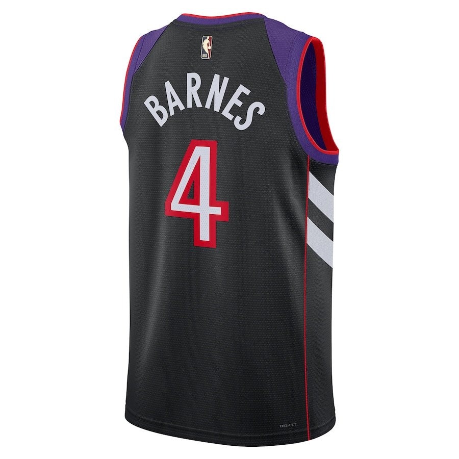 Scottie Barnes Toronto Raptors Unisex 2024/25 Swingman Jersey Purple Classic Edition