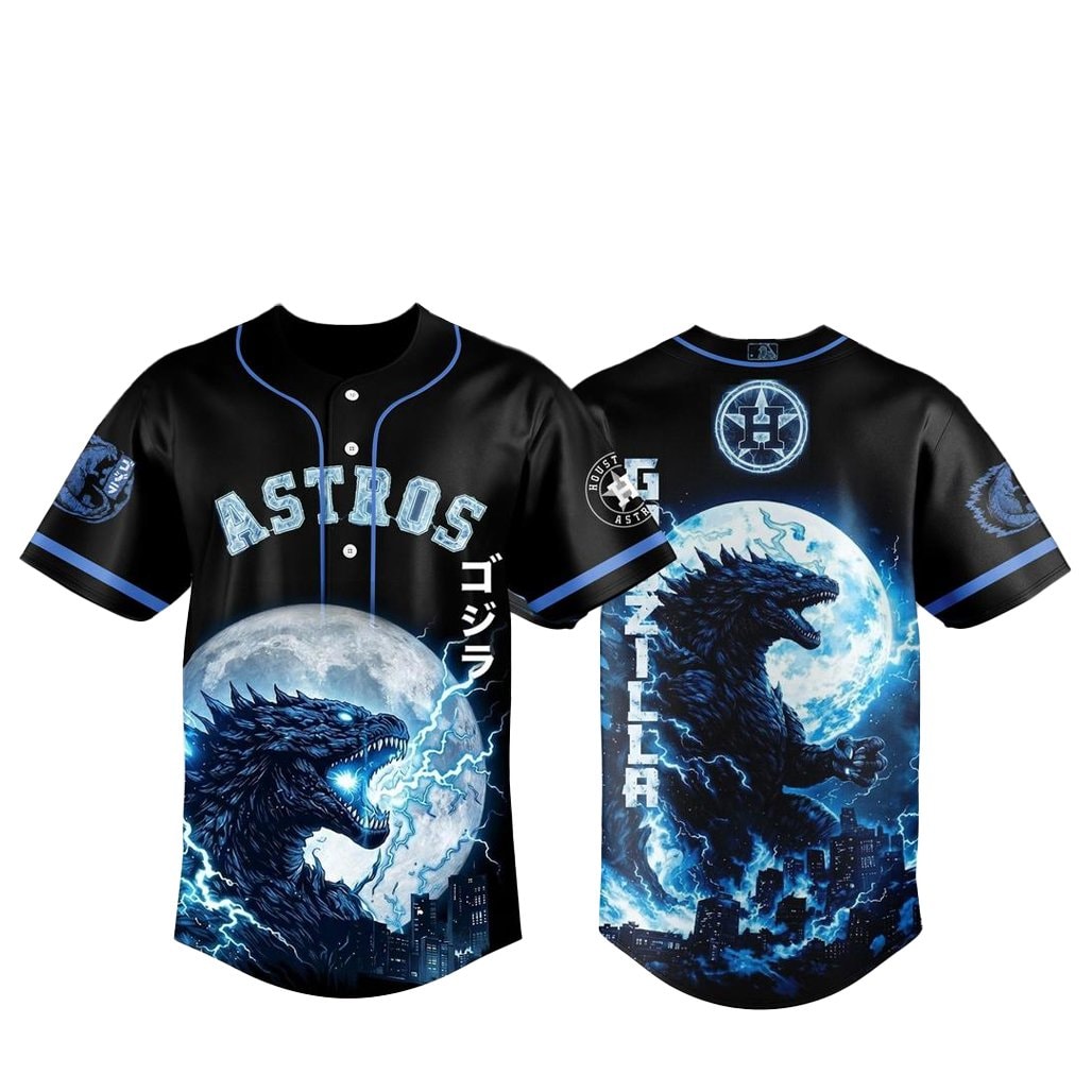 Baseball Team x Godzilla Legendary 2026 Baseball Jersey