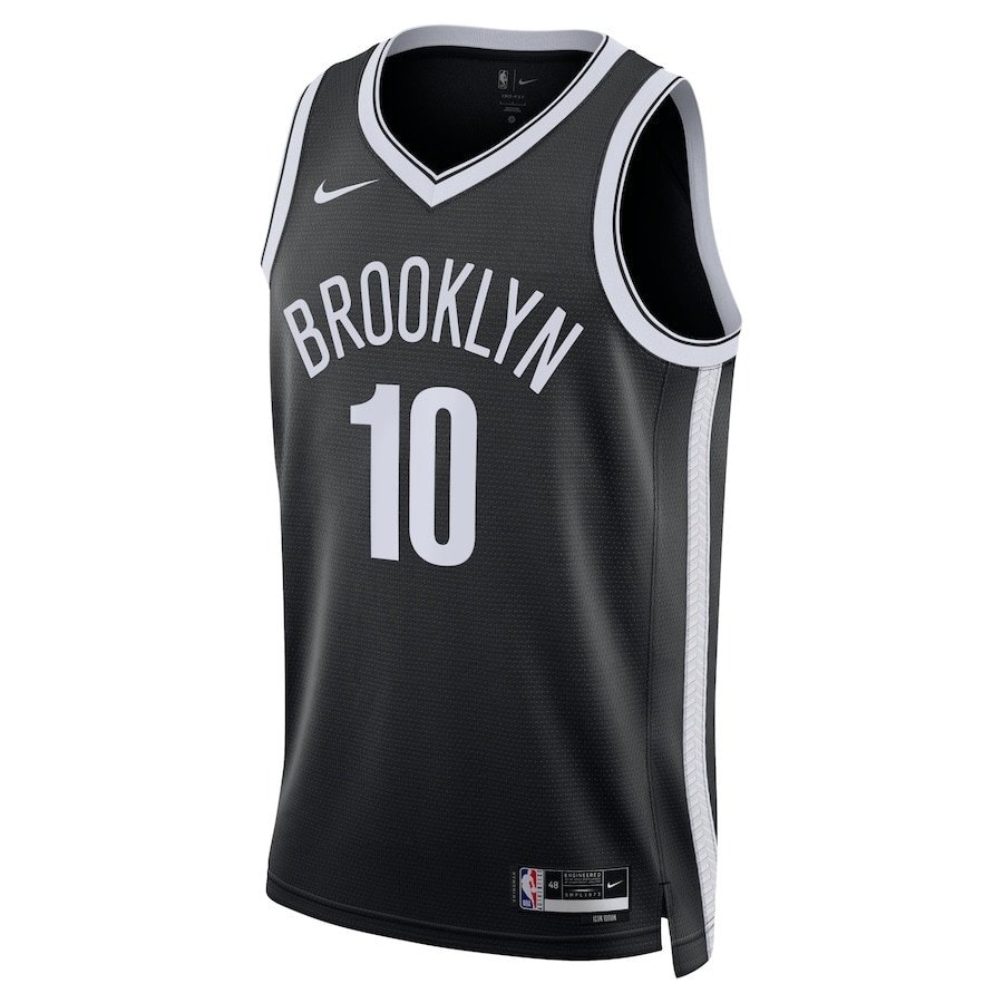 Ben Simmons 10 Brooklyn Nets Unisex Swingman Jersey Icon Edition Black