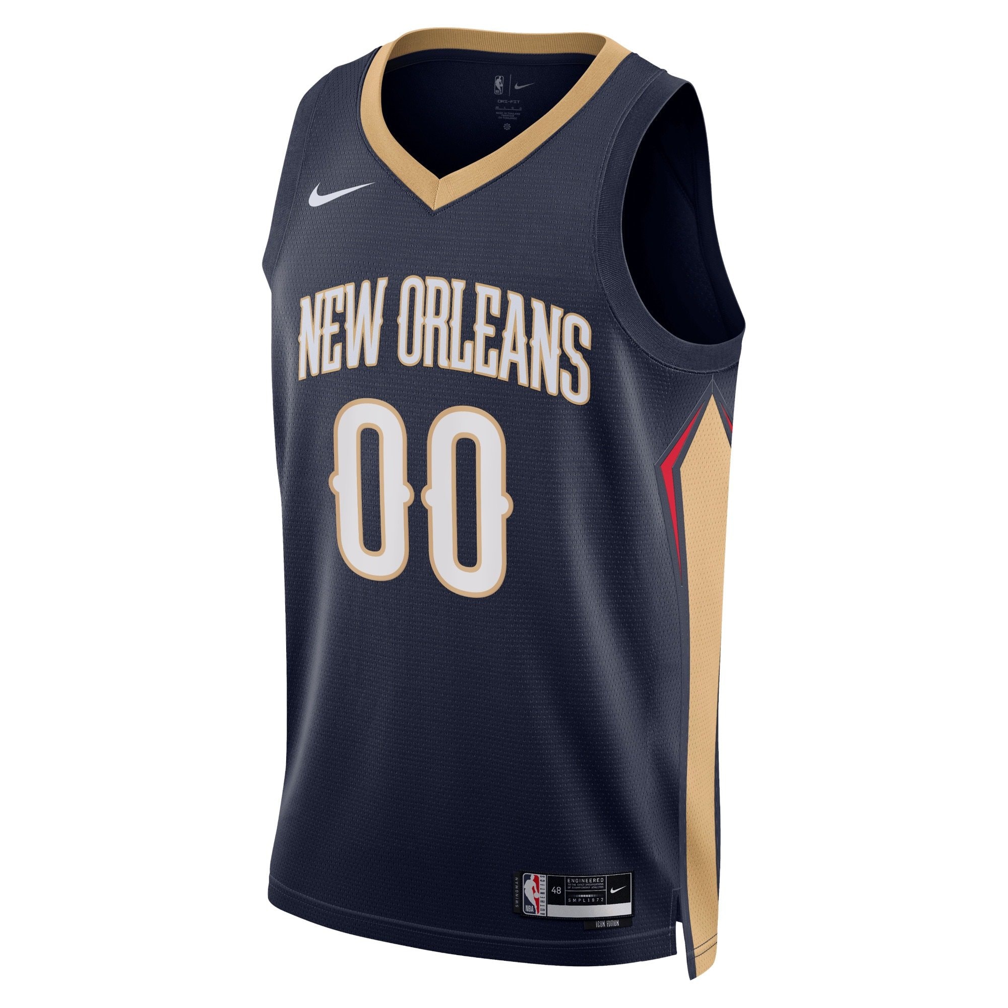 New Orleans Pelicans Icon Swingman Custom Jersey Unisex Multicolor