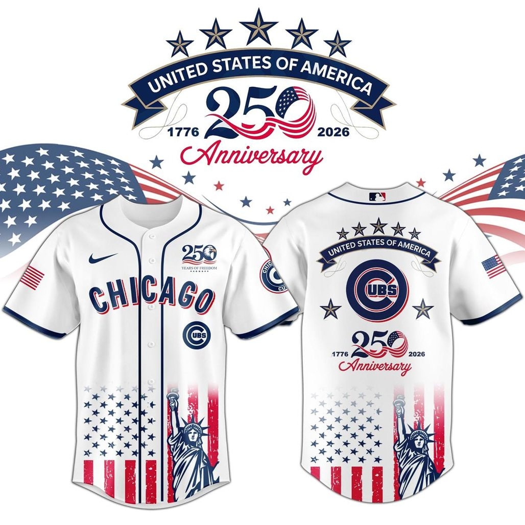 Baseball Team x America’s 250th Anniversary 2026 Baseball Jersey
