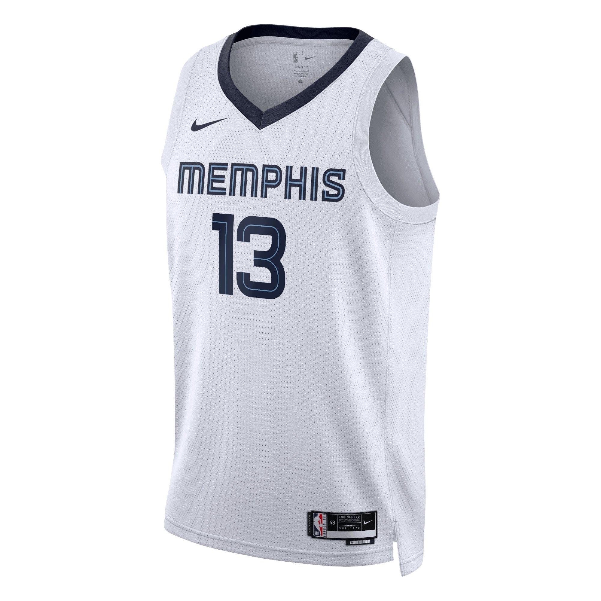 Memphis Grizzlies Association Edition Swingman Jersey White Jaren Jackson Jr Unisex
