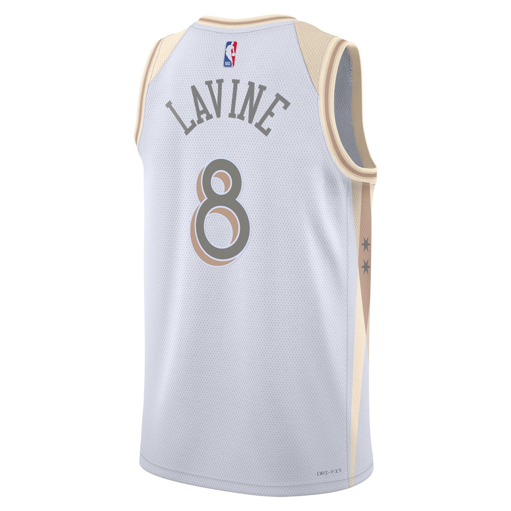 Chicago Bulls City Edition Swingman Jersey 2024 White Zach LaVine Unisex