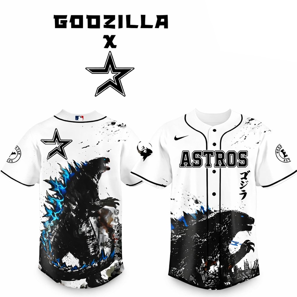 Baseball Team x Godzilla Monster Baseball Jersey