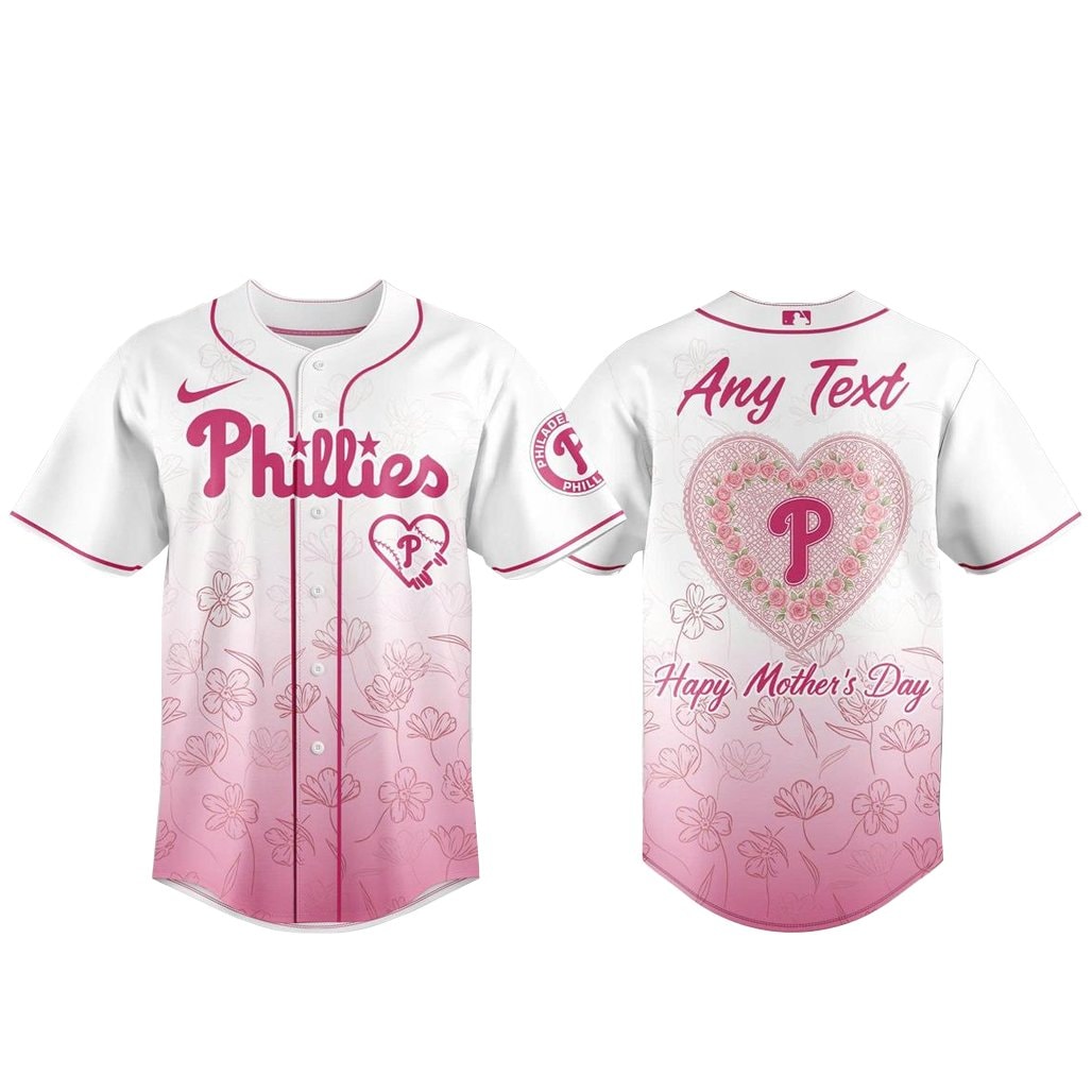 Custom Name Baseball Team Happy Mother Day 2026 Baseball Jersey Version 2