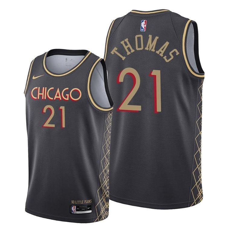 Matt Thomas Basketball Team Black City Edition Jersey 21 - Men Jersey