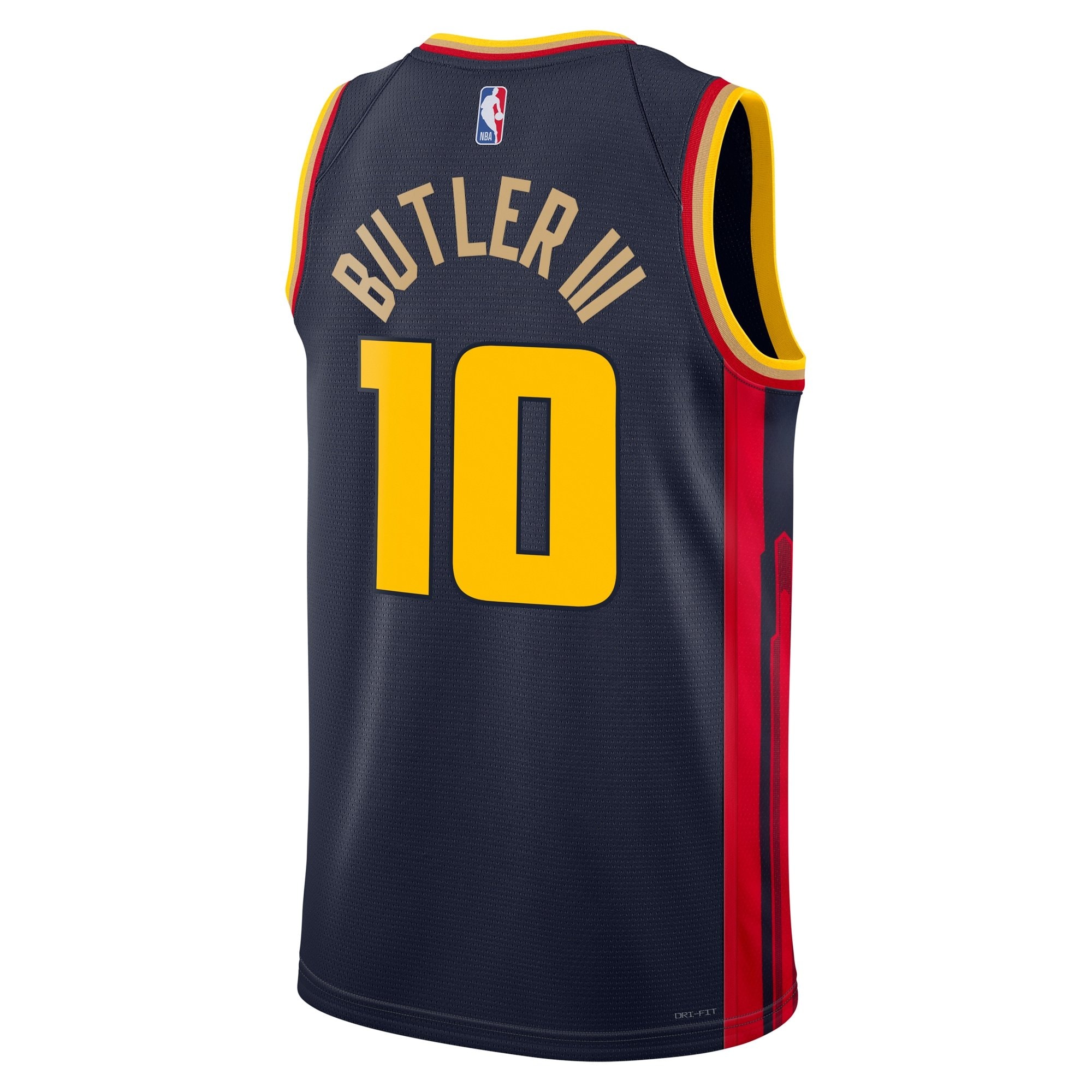 Golden State Warriors City Edition Swingman Jersey 2024 Navy Jimmy Butler III Unisex