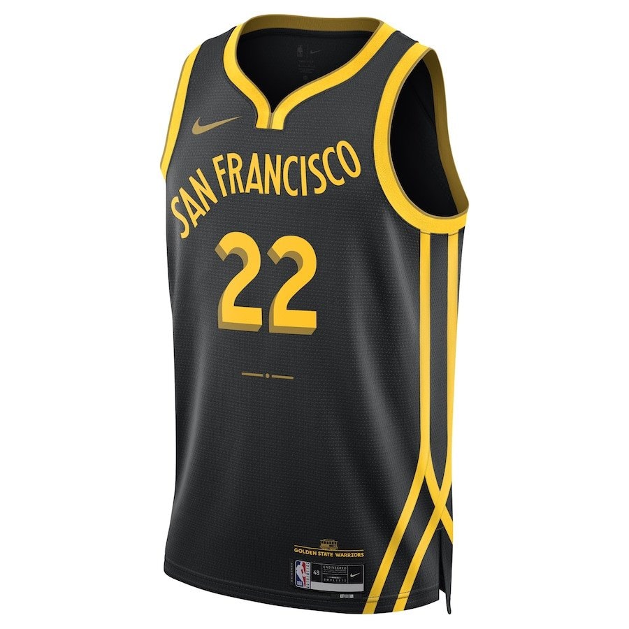 Andrew Wiggins 22 Golden State Warriors 2023/24 Swingman Jersey City Edition Unisex Black