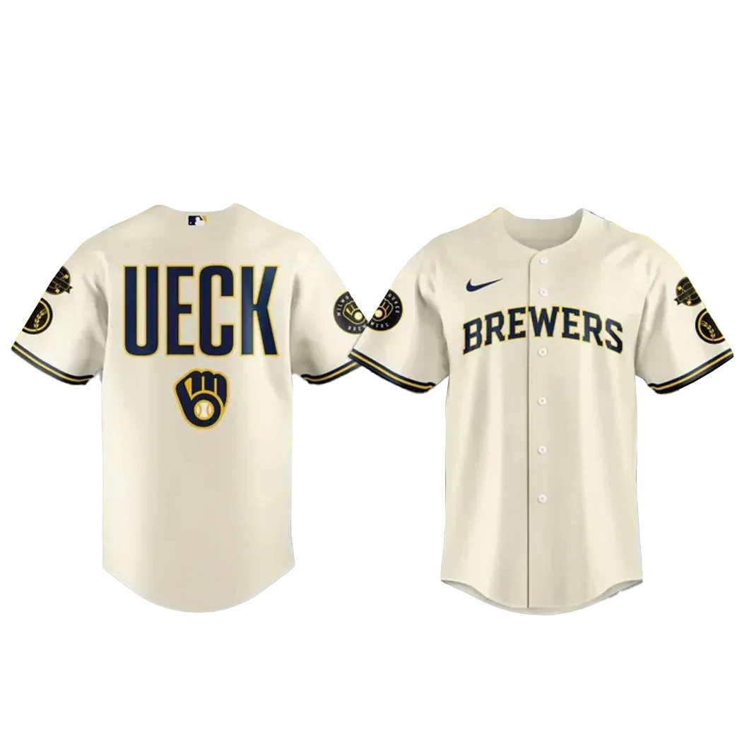 Baseball Team Mr Baseball Bob Uecker Patch Baseball Jersey