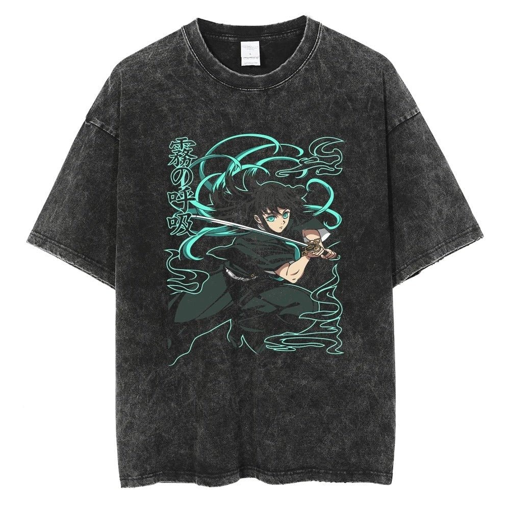 Muichiro "Obscuring Clouds" Vintage T-shirt