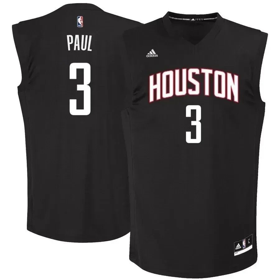 Chris Paul Basketball Team Chase Fashion Jersey - Black