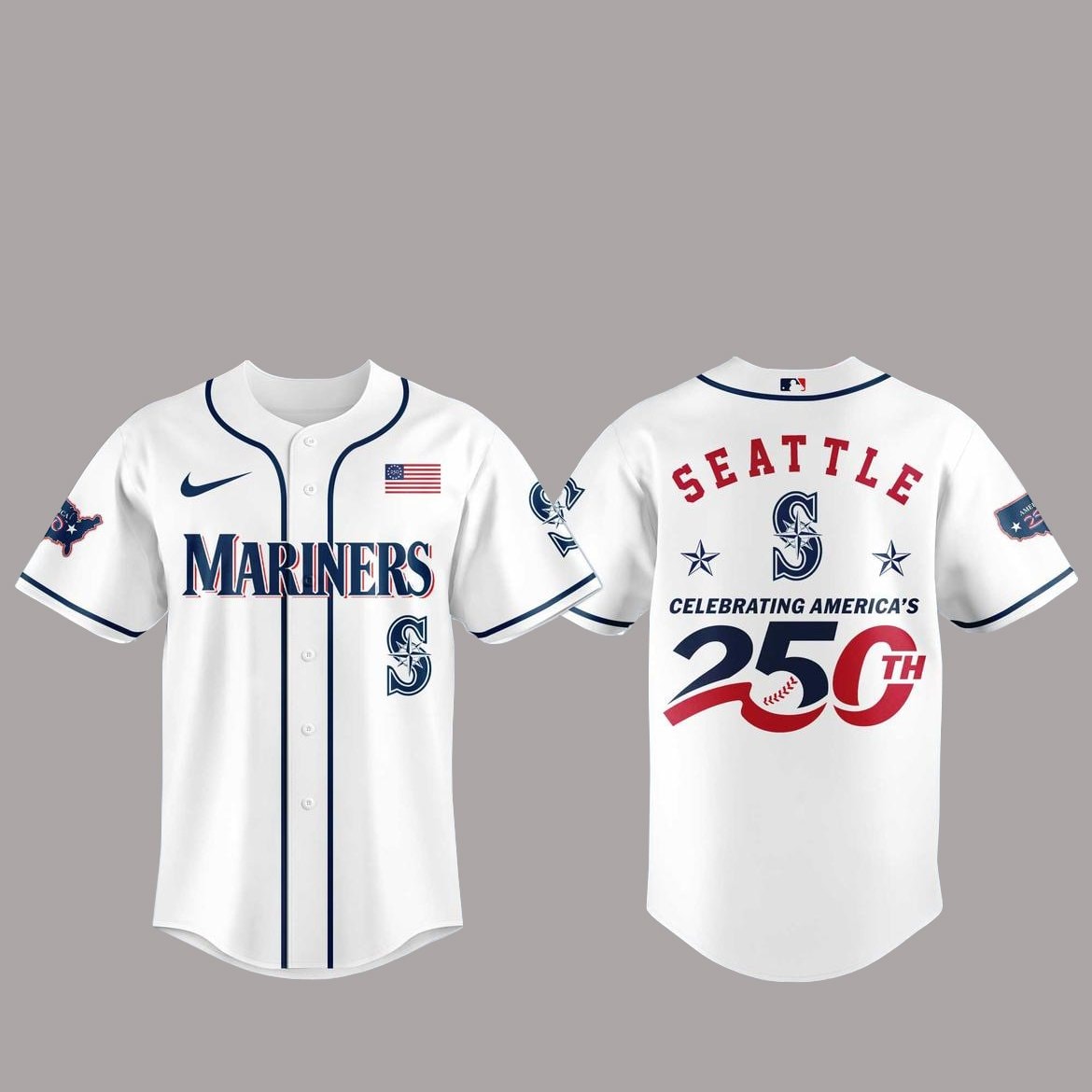Baseball Team America 250th Anniversary Of USA 2026 Baseball Jersey