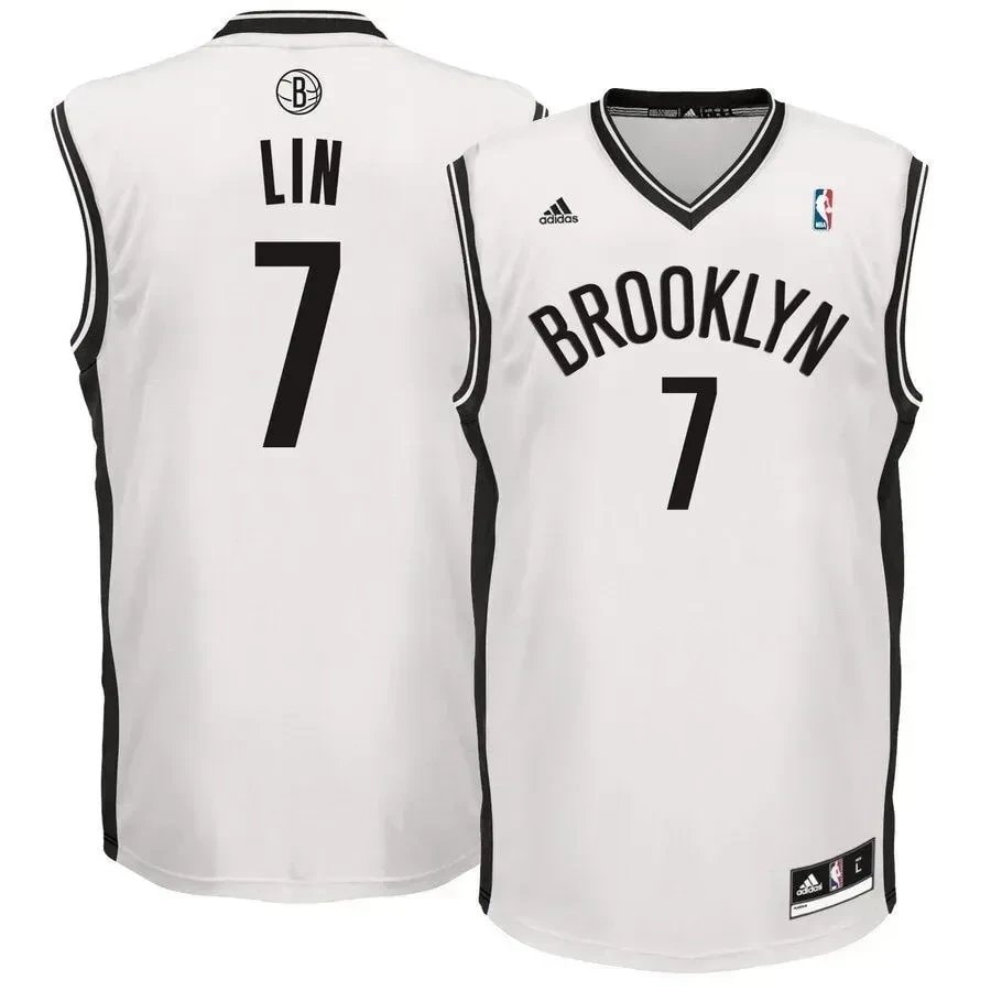 Jeremy Lin Basketball Team Home Jersey - White
