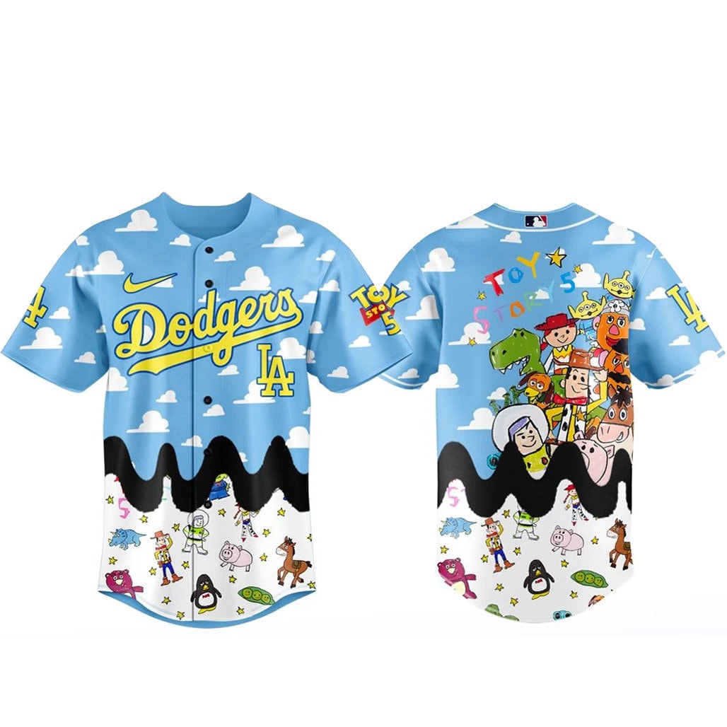 Baseball Team x Toy Story 5 Baseball Jersey Version 2