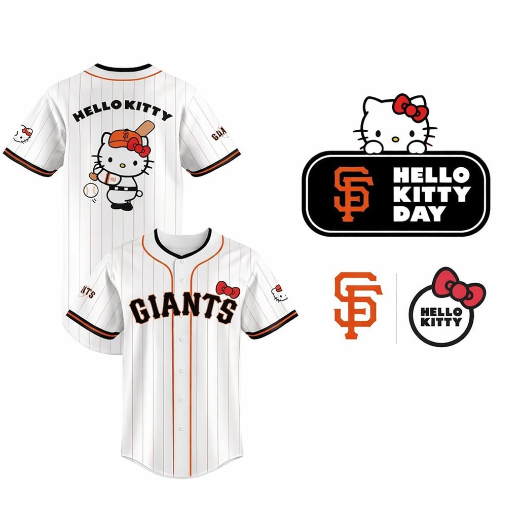 Baseball Team x Hello Kitty Day 2026 Baseball Jersey