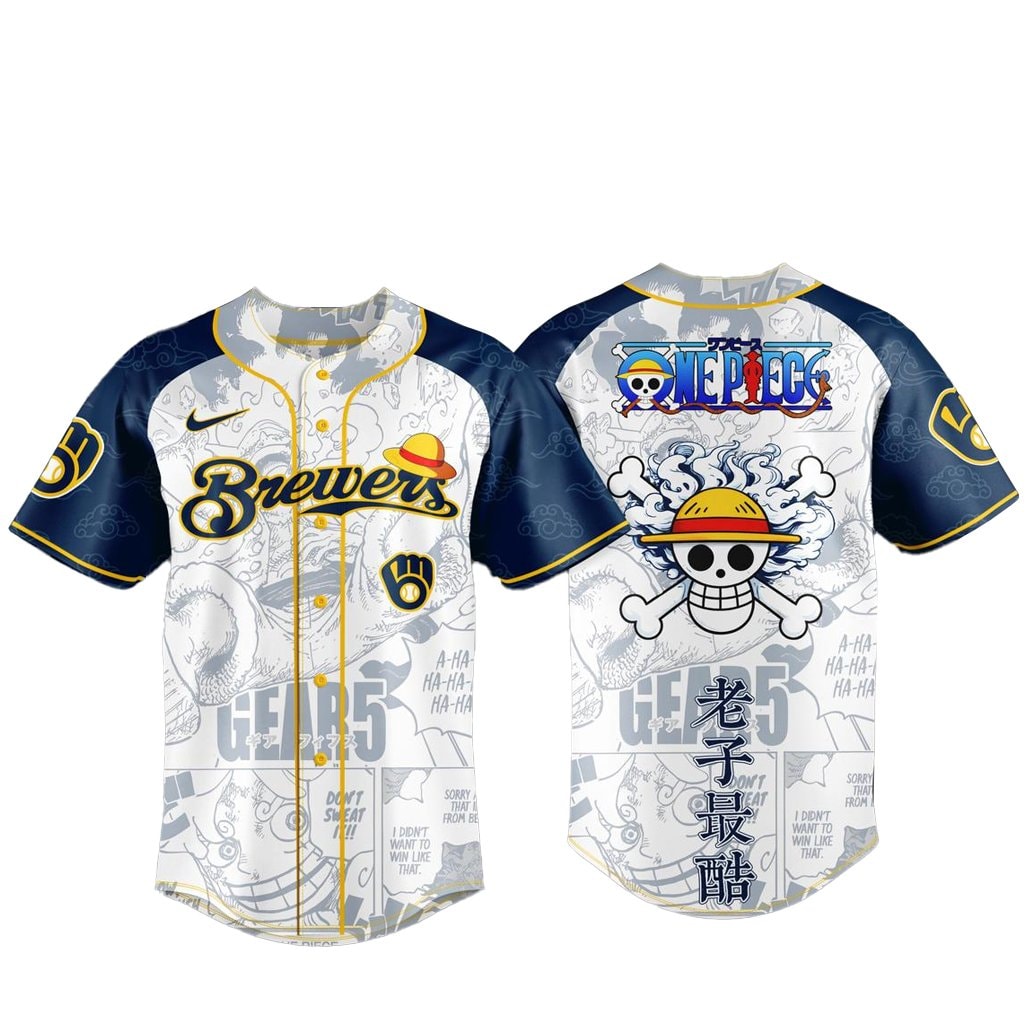 Baseball Team x One Piece Night 2026 Game Baseball Jersey