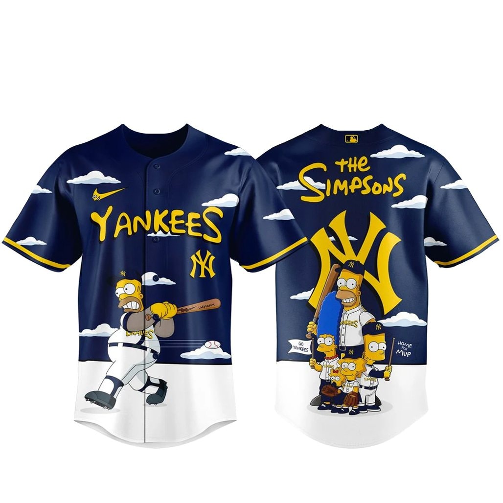 Baseball Team x The Simpsons Wonderbat 2026 Baseball Jersey