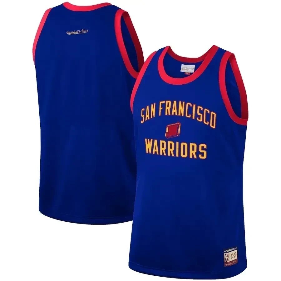 Basketball Team Mitchell & Ness Hardwood Classics Team Heritage Fashion Jersey - Royal