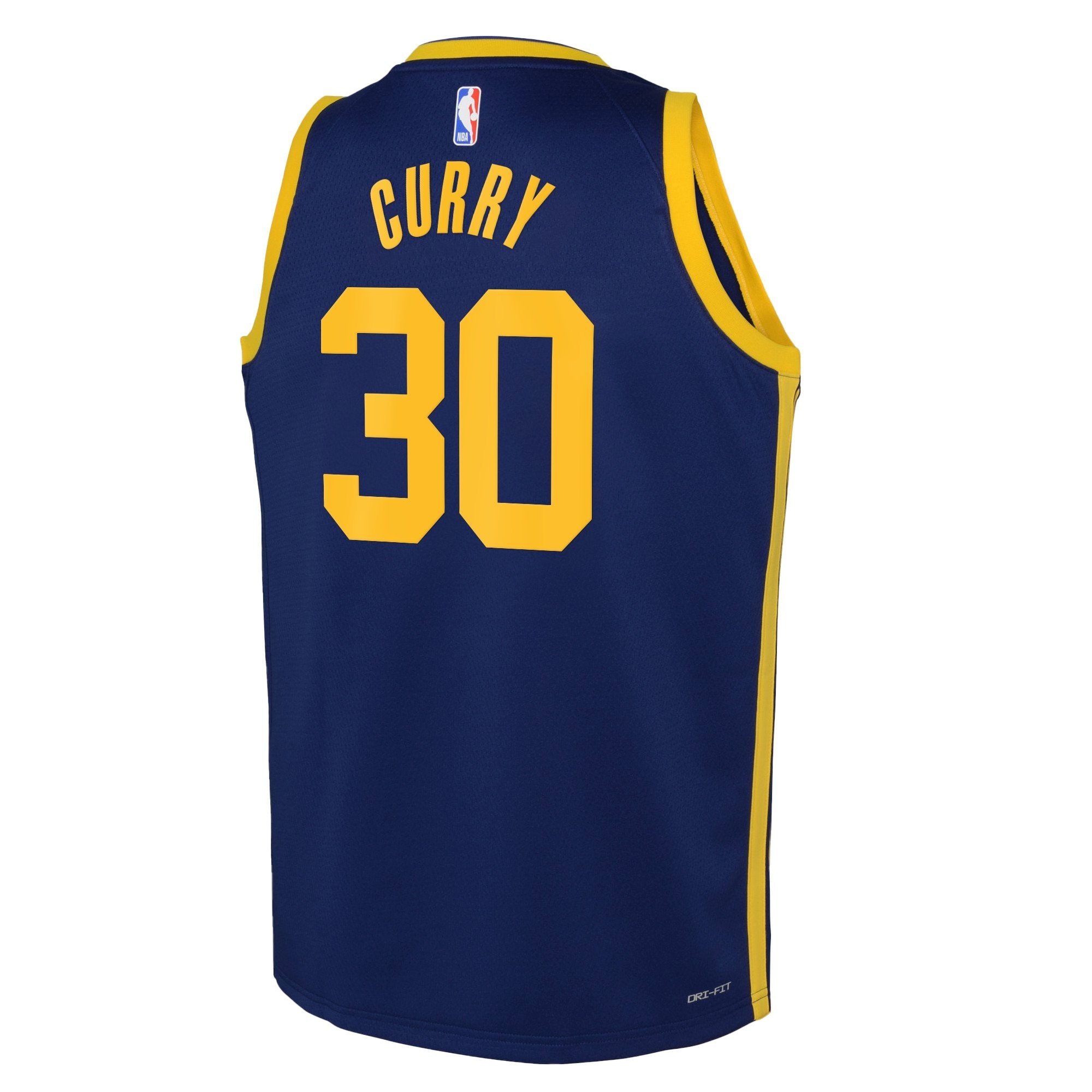 Golden State Warriors Stephen Curry Youth Jordan Statement Edition Swingman Jersey Blue Size 22
