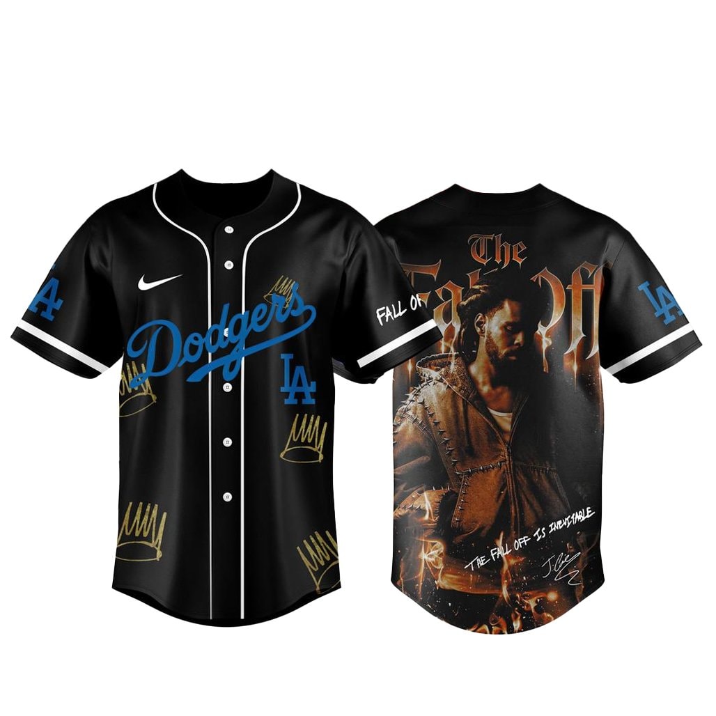 Baseball Team J. Cole The Fall Off Tour 2026 Baseball Jersey