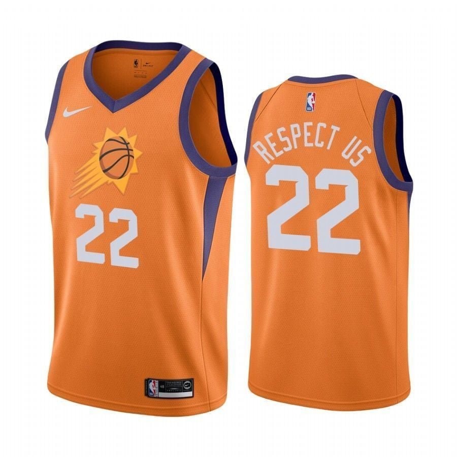 Men's Deandre Ayton Respect Us Suns State Jersey - Multicolor Polyester Athletic Wear