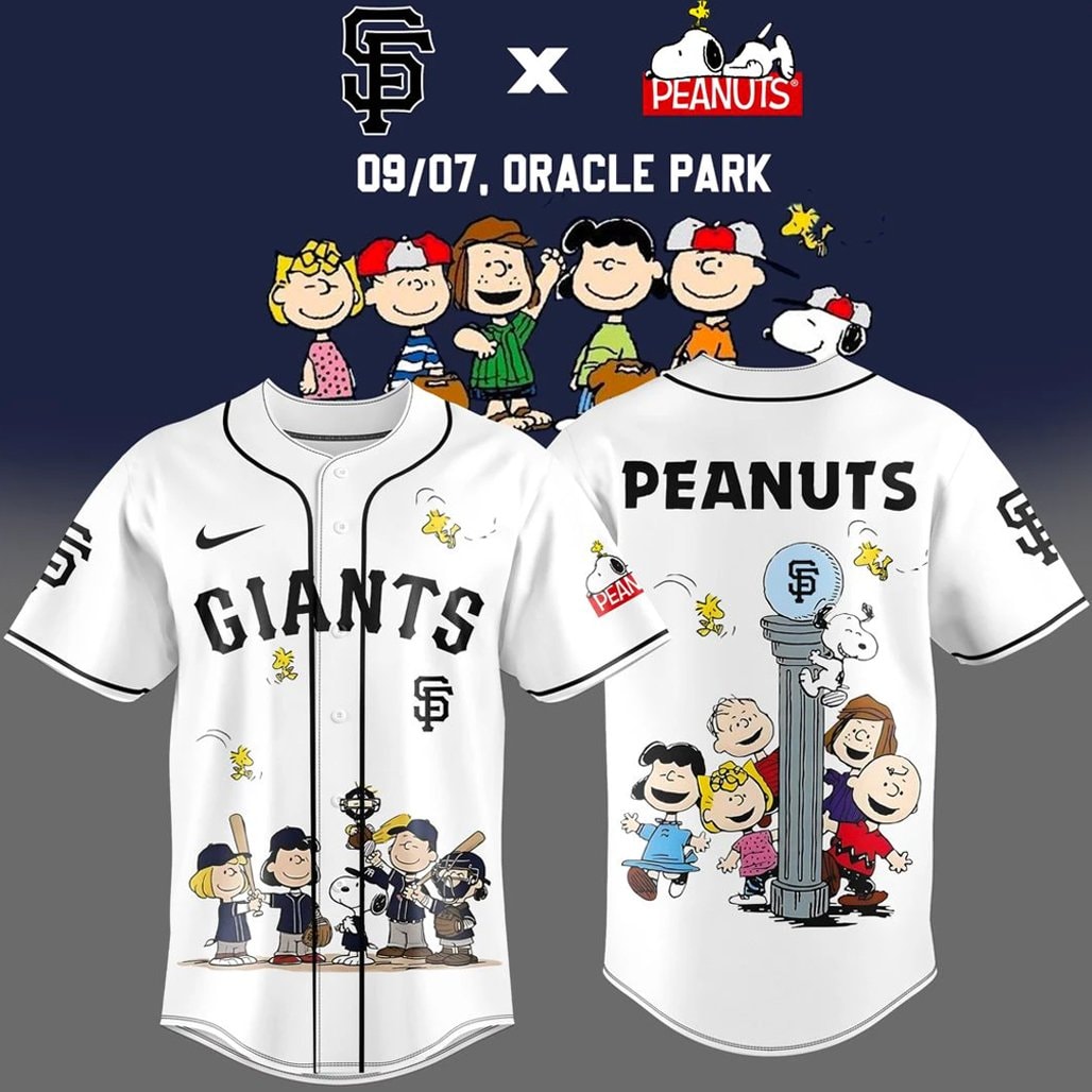 Baseball Team x Peanuts Snoopy Baseball Jersey