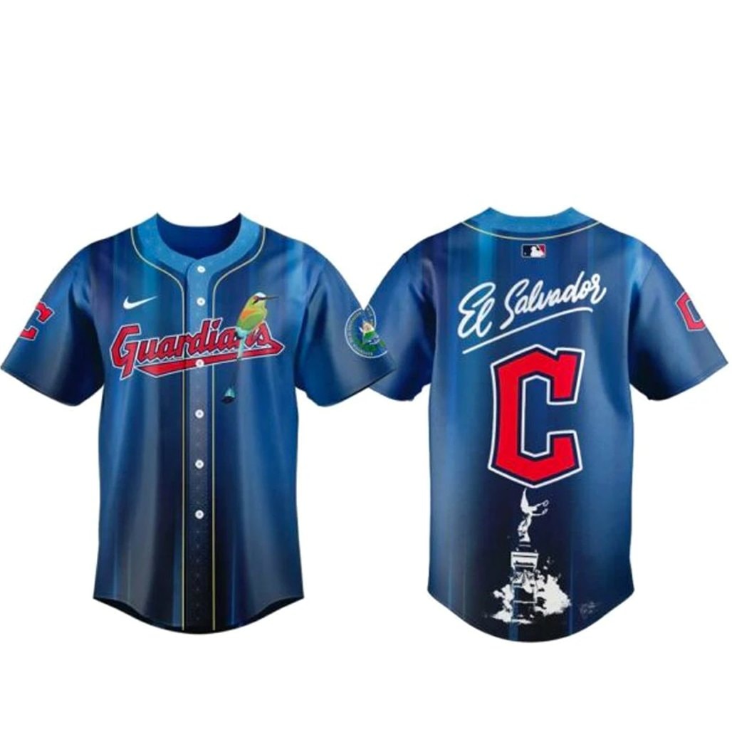 Baseball Team Salvadoran Heritage Day 2026 Baseball Jersey