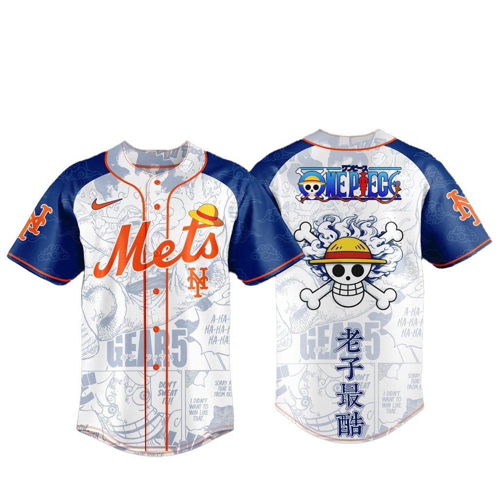 Baseball Team x One Piece Night 2026 Game Baseball Jersey