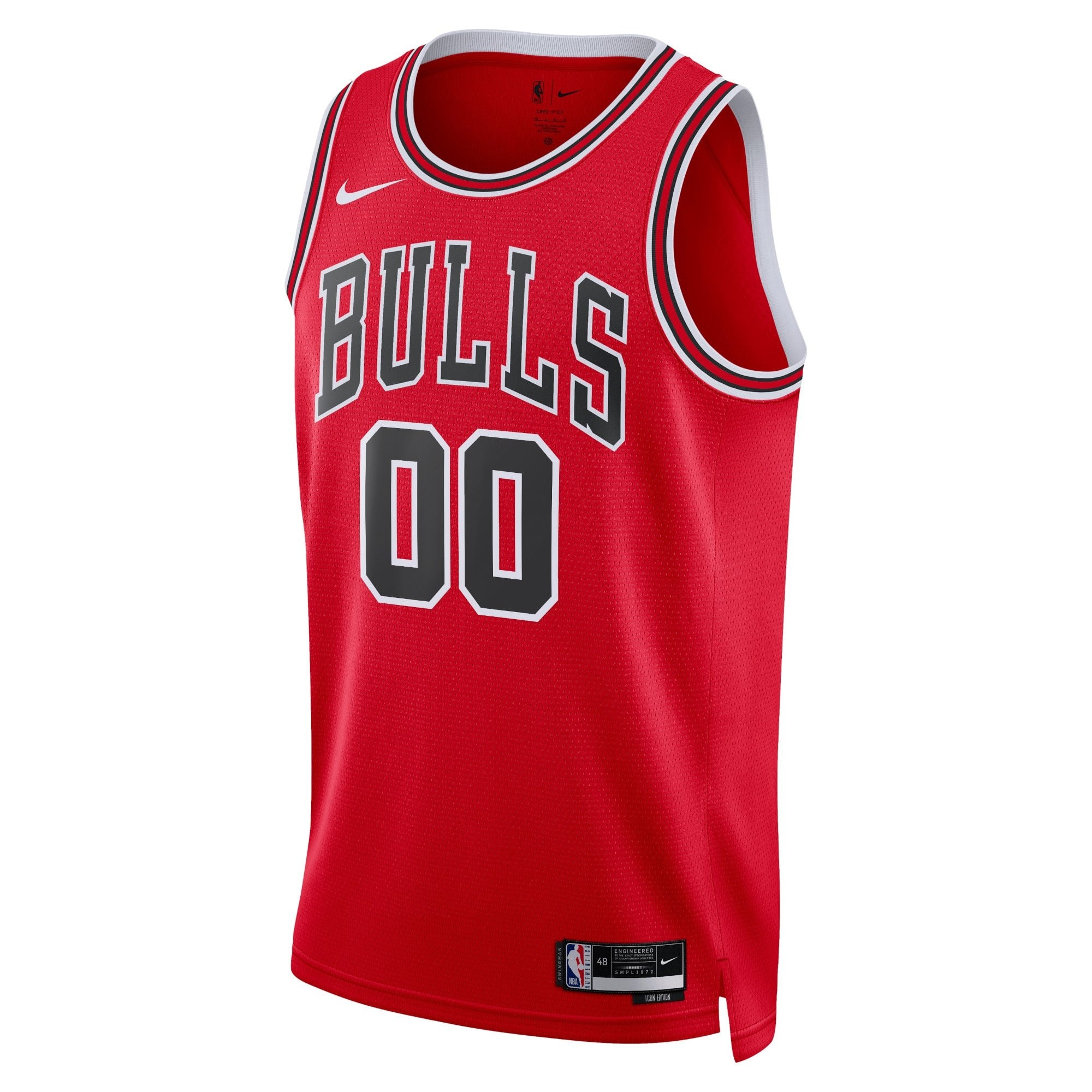Chicago Bulls Icon Swingman Custom Jersey Unisex Multicolor S-3XL