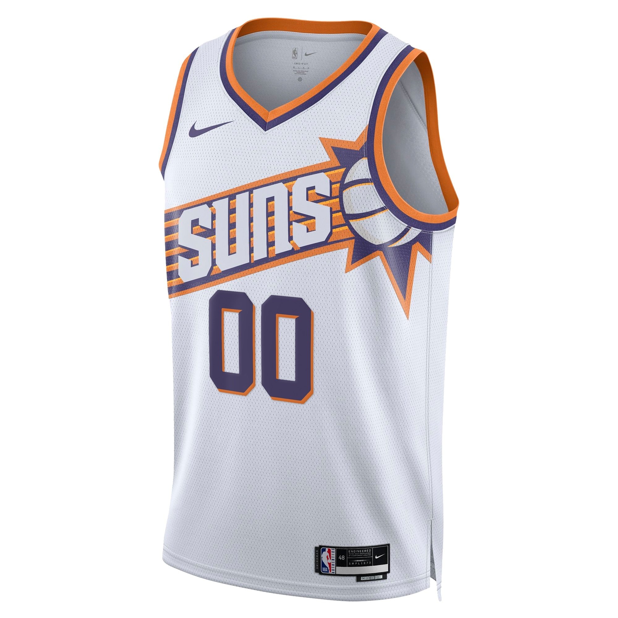 Phoenix Suns Association Swingman Jersey - Custom Unisex Multicolor