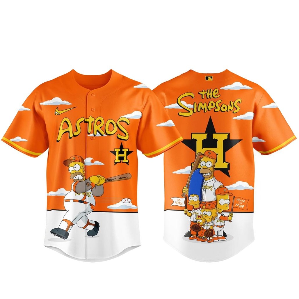 Baseball Team x The Simpsons 2026 Major Gameday Baseball Jersey