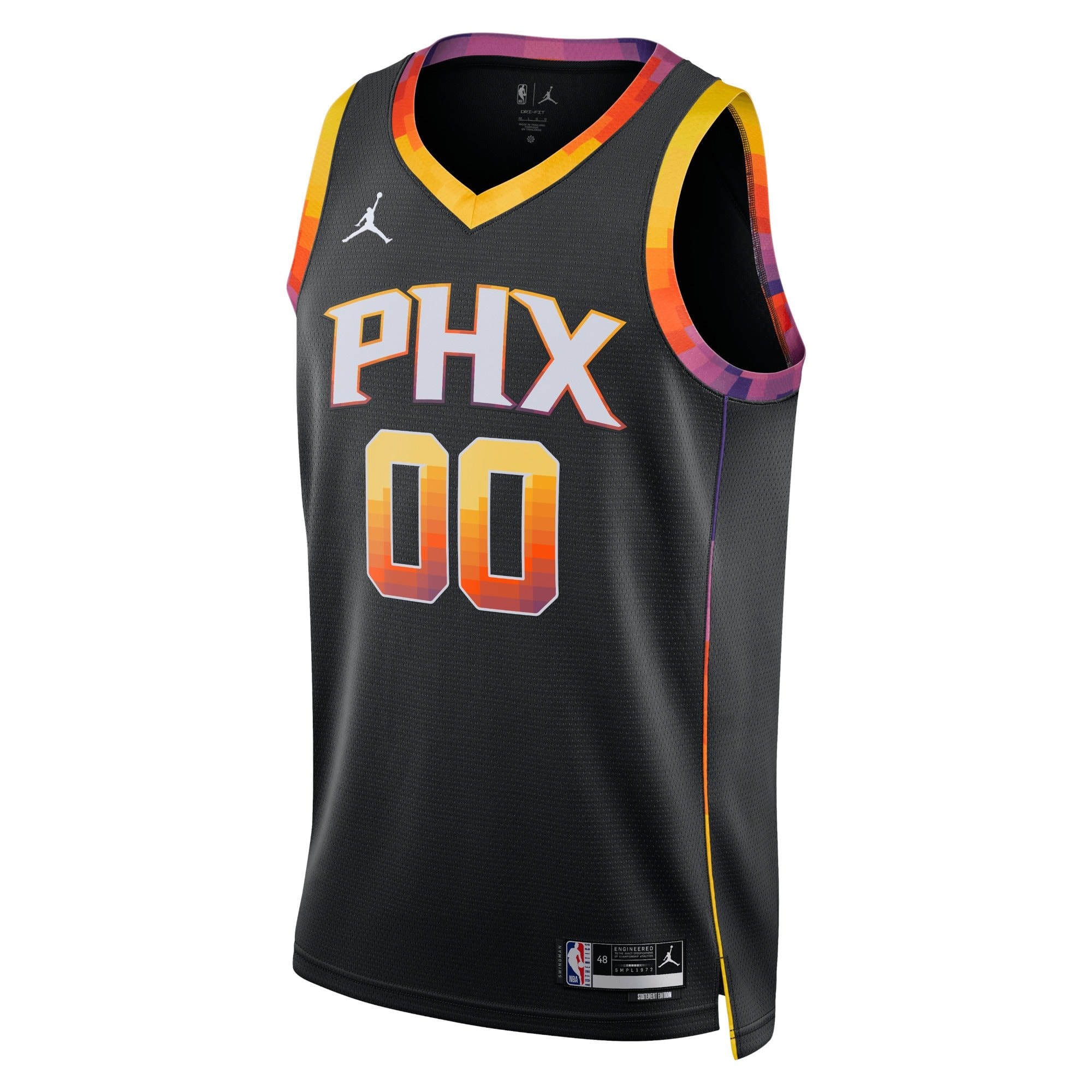 Phoenix Suns Jordan Statement Swingman Custom Jersey Unisex Multicolor