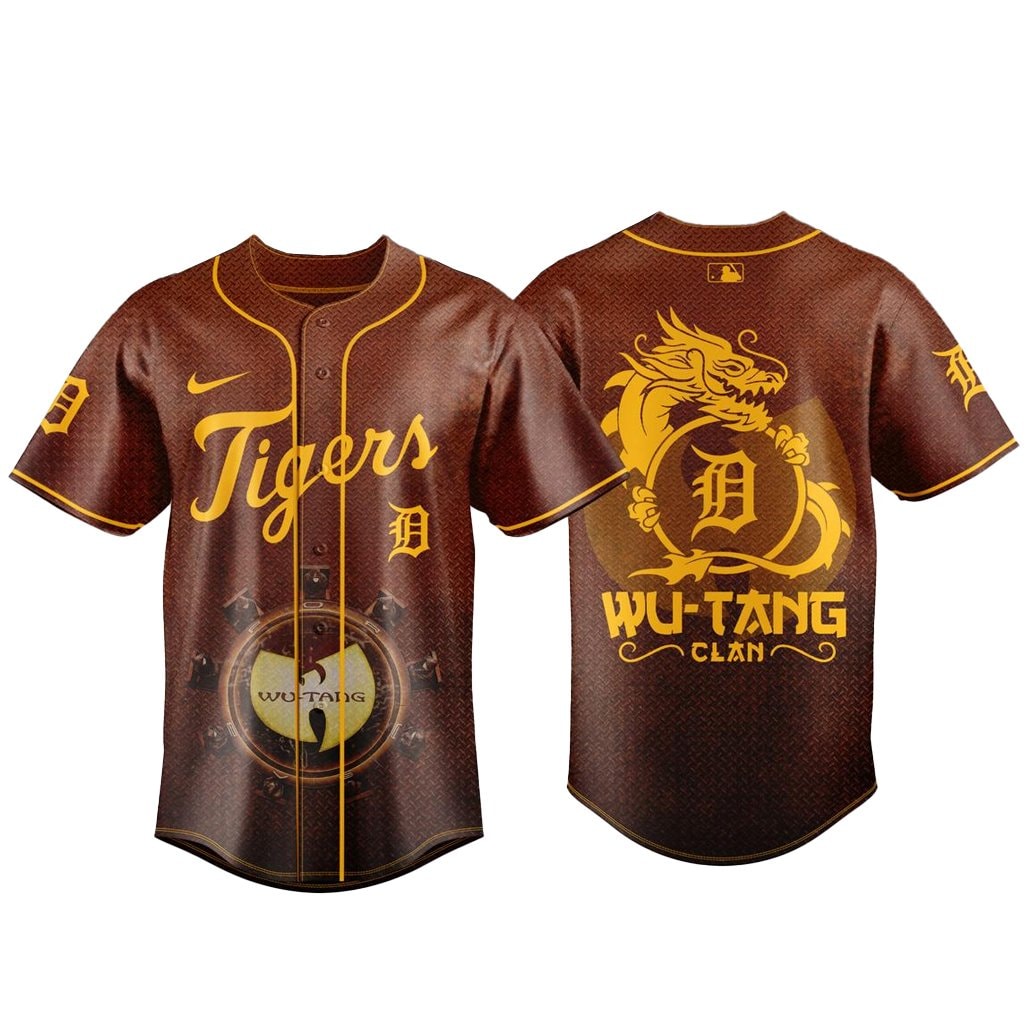 Baseball Team Wu-Tang Clan The Final Chamber US Tour 2026 Baseball Jersey