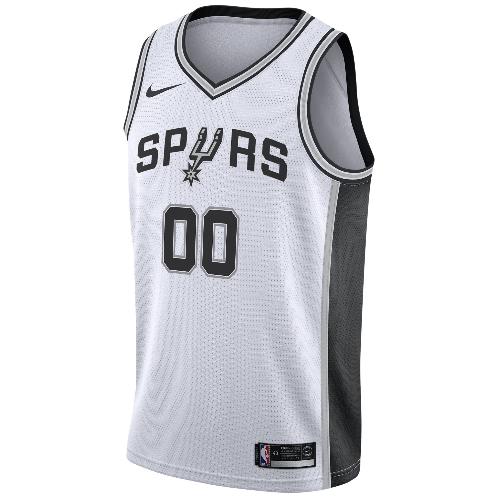 San Antonio Spurs Association Swingman Custom Jersey Mens S-3XL Multicolor