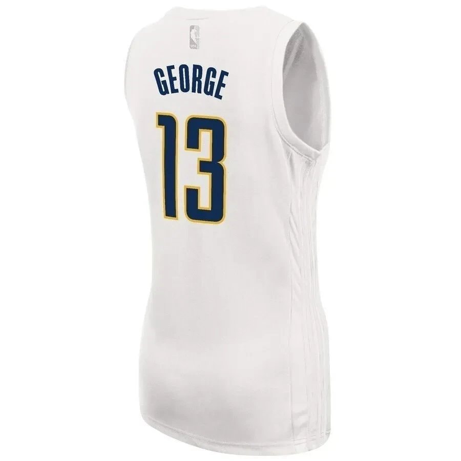 Paul George Indiana Pacers Women's Fashion Jersey - White