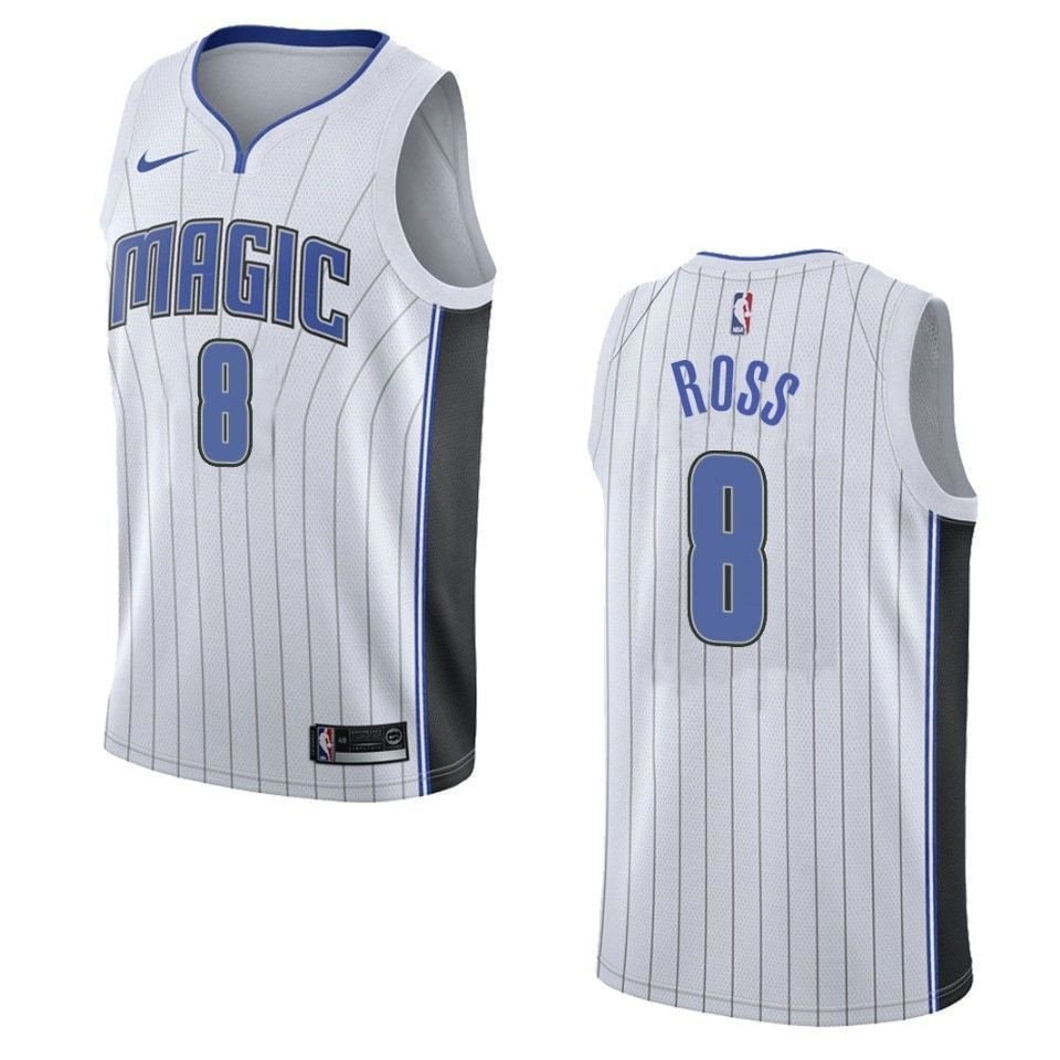 Men's Orlando Magic 8 Terrence Ross Association Swingman Jersey White