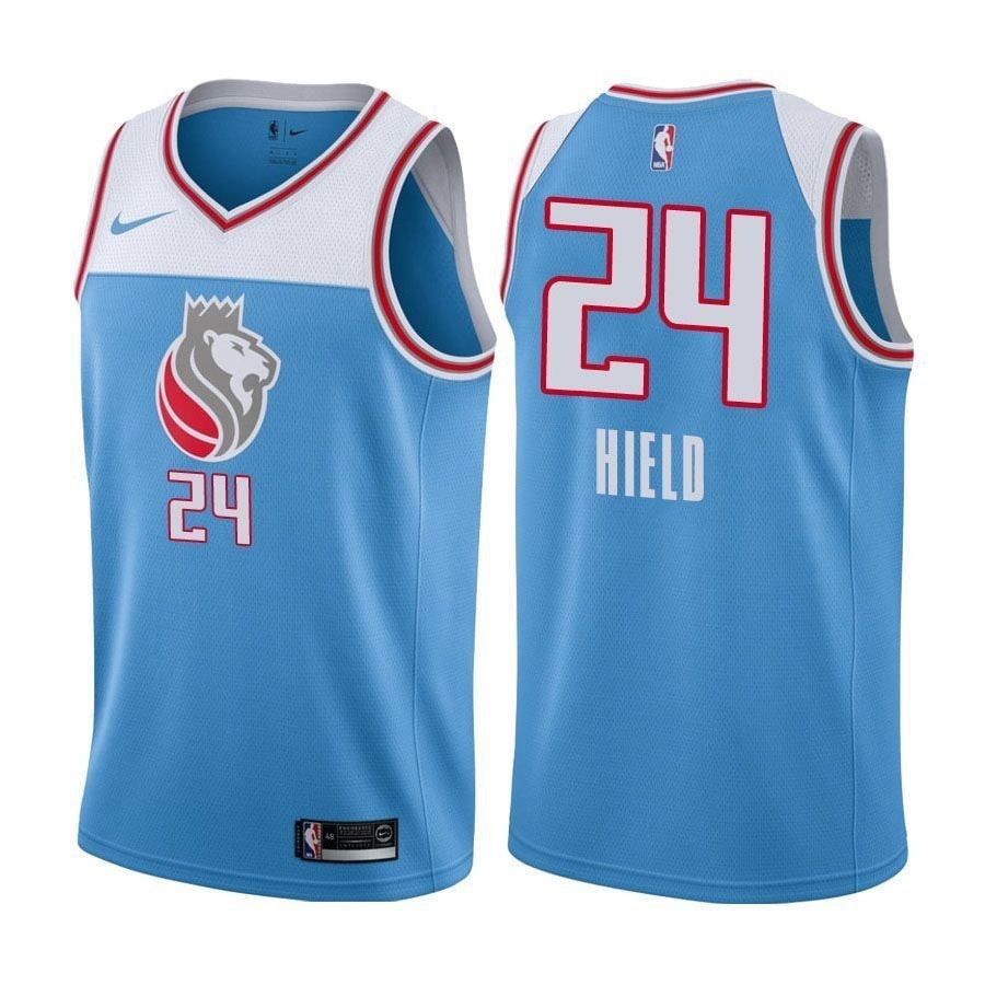 Kings Buddy Hield 24 City Edition Blue Jersey Unisex