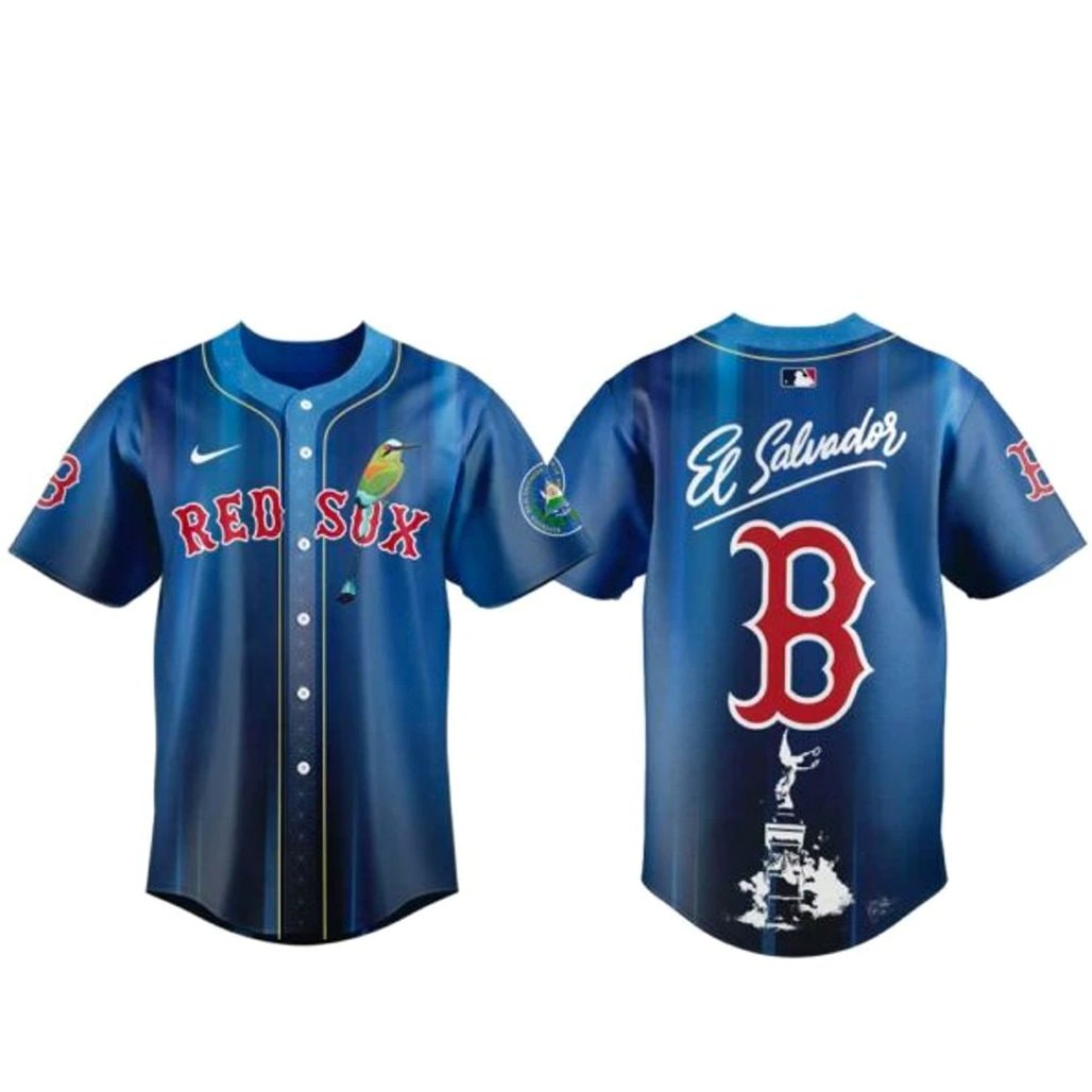 Baseball Team Salvadoran Heritage Day 2026 Baseball Jersey