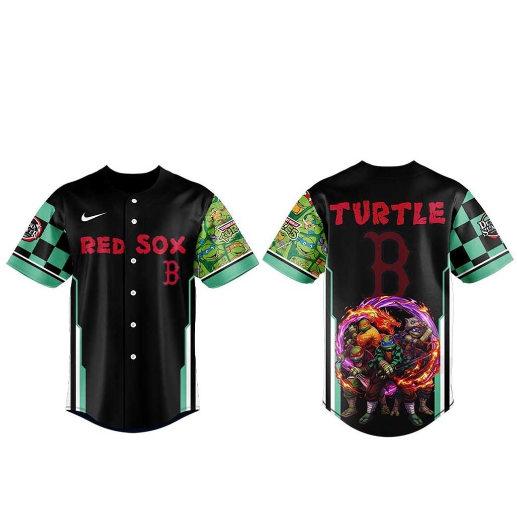 Baseball Team x Teenage Mutant Ninja Turtles and Demon Slayer 2026 Baseball Jersey