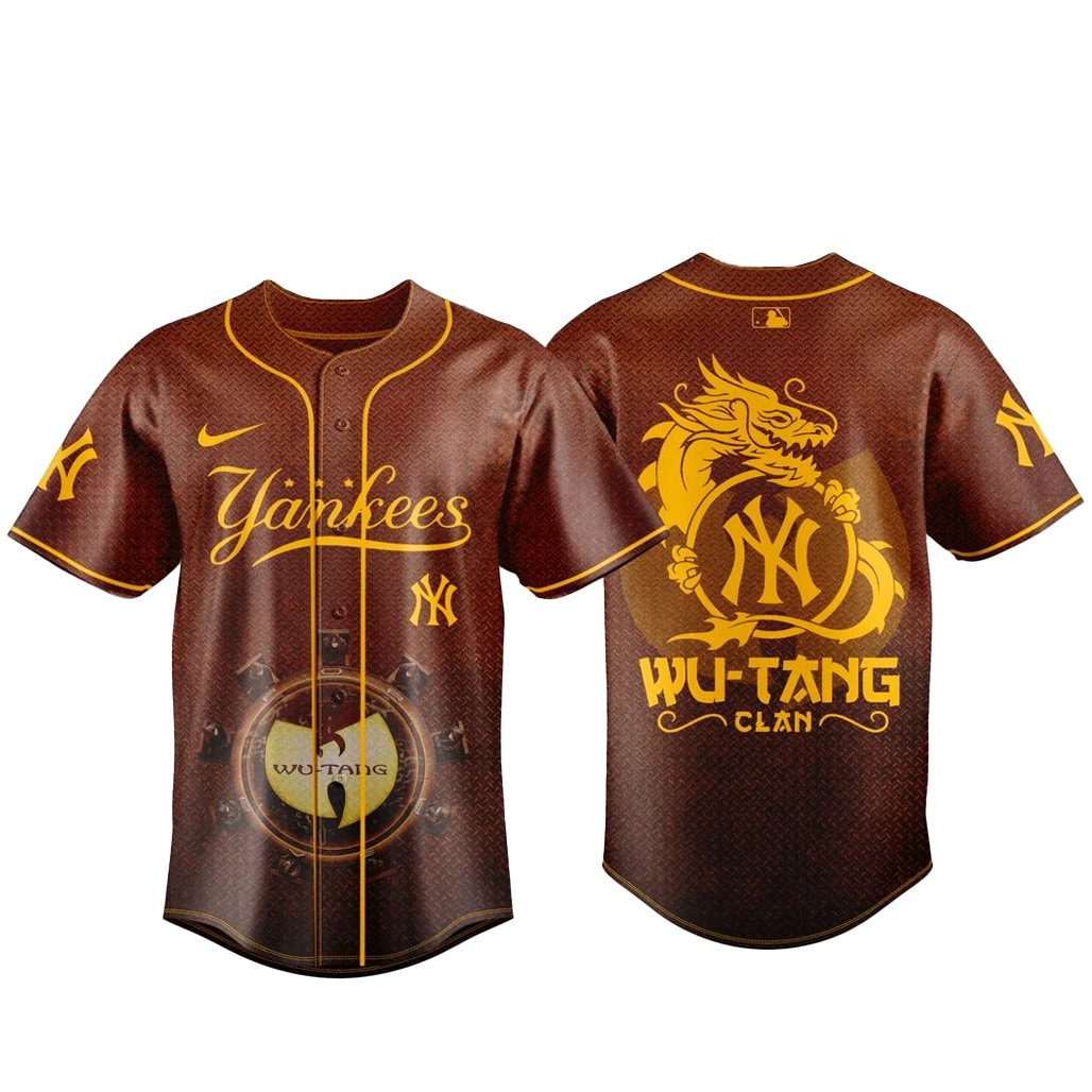 Baseball Team x Wu-Tang Forever The Final Chamber-US Tour 2026 Baseball Jersey