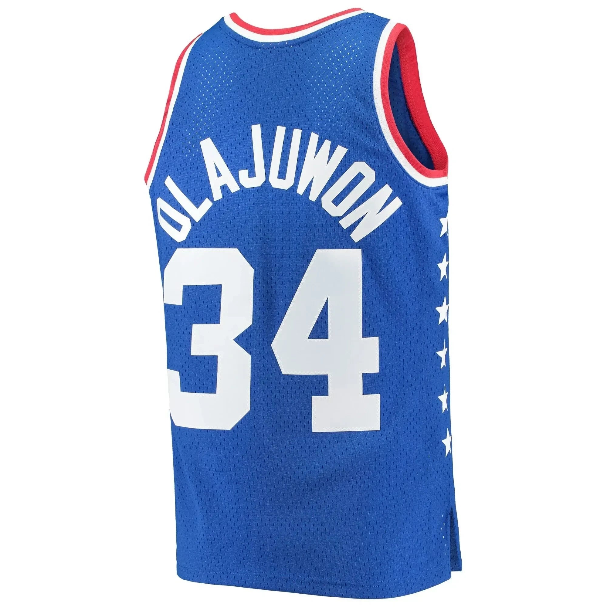 Hakeem Olajuwon Western Conference Mitchell & Ness 1985 All-Star Game Swingman Jersey Royal